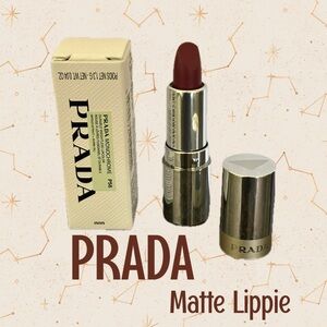 PRADA Monochrome Matte Mini Lipstick NOTTE